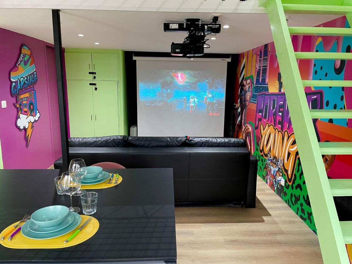 Capsule Forever Young - Jacuzzi - Sauna - Billard - Arcade De Jeux - Netflix & Home Cinema - Ping Pong Hastiere-par-dela Exterior foto